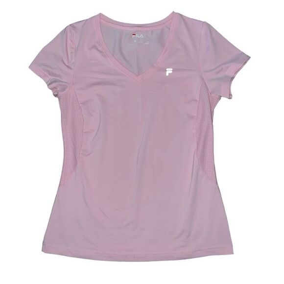 FILA SPORT Pink Athletic Short Sleeve Top Size M - Picture 1 of 6